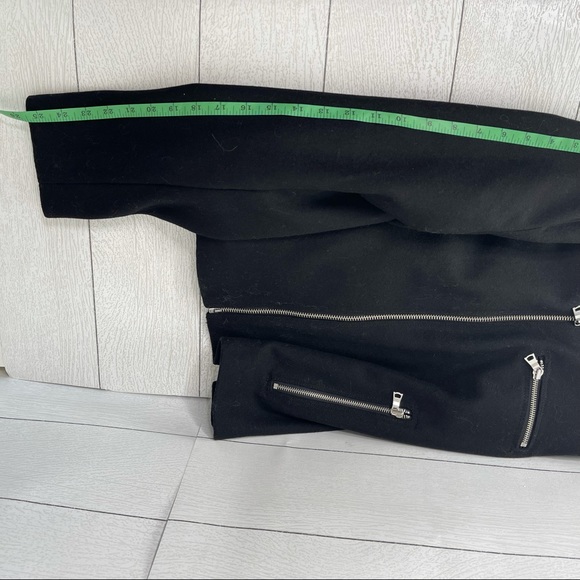 Gap | True Black Full Zip Biker Jacket - Picture 12 of 12